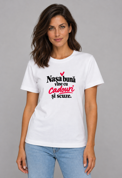 Tricou Basic Dama Nasa buna vine cu cadouri