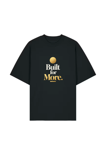 Tricou Oversized Premium Dama Built for more