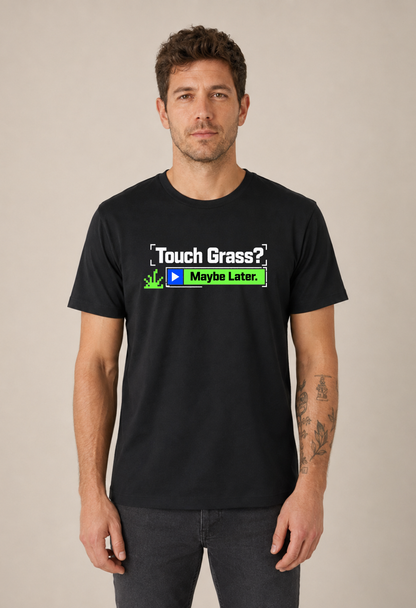 Tricou Basic Barbat Touch Grass?