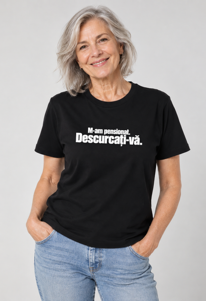 Tricou Basic Dama M-am pensionat