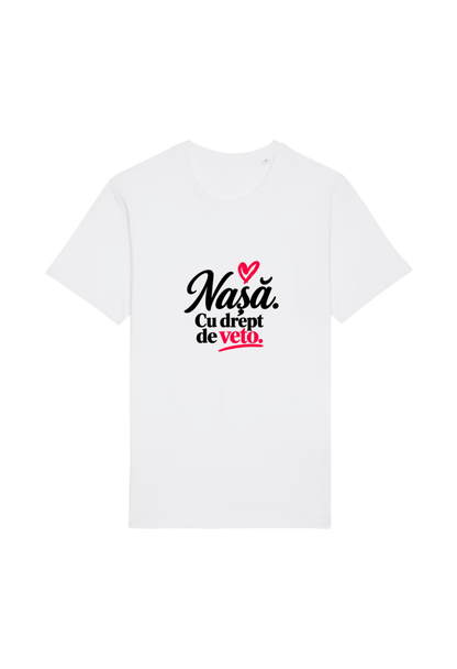 Tricou Basic Dama Nasa cu drept de veto