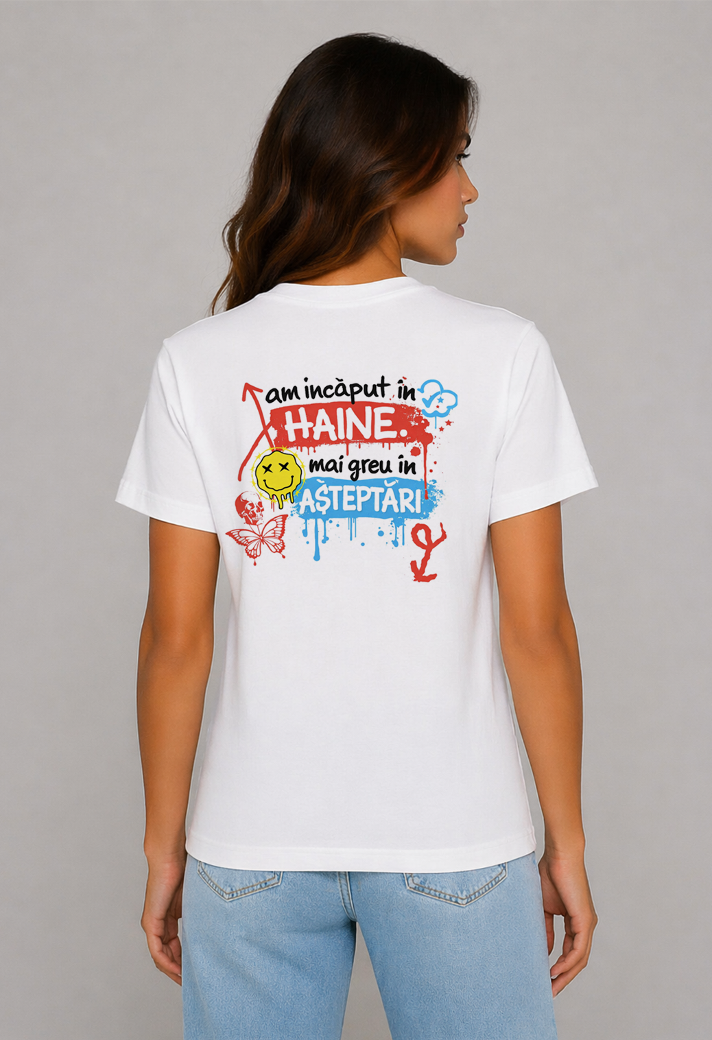 Tricou Basic Dama Am incaput in haine