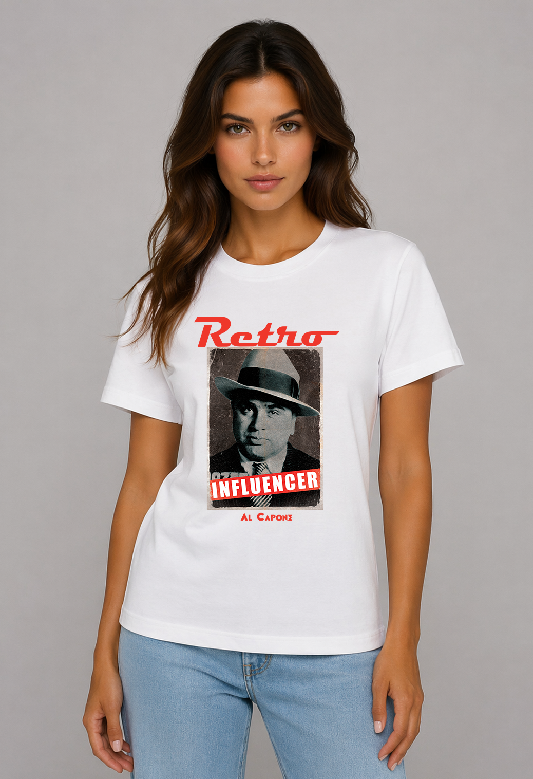 Tricou Basic Dama AL CAPONE