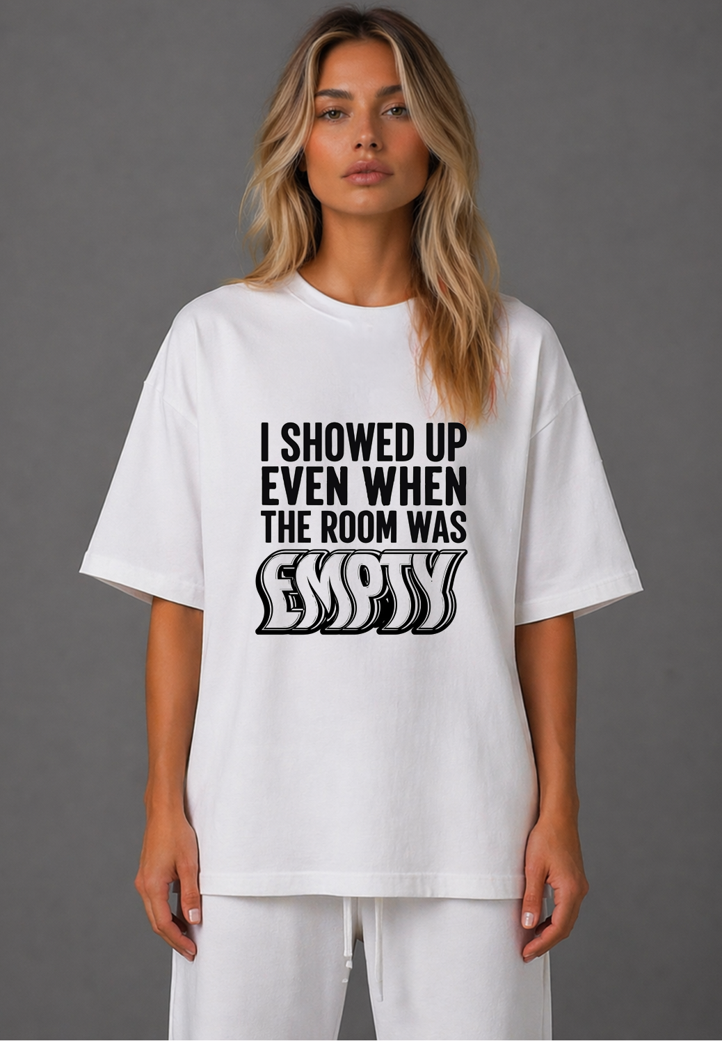 Tricou Oversized Premium Dama Empty