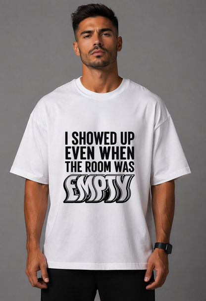 Tricou Oversized Premium Barbat Empty