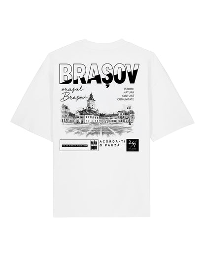 Tricou Oversized Premium Orașul Brașov
