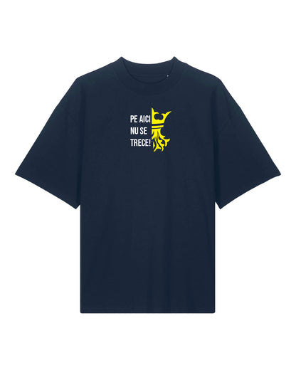 Tricou Oversized Premium Corona Brașov Pe Aici Nu Se Trece