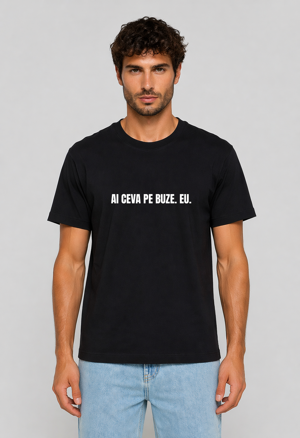 Tricou Basic Barbat Ai ceva pe buze
