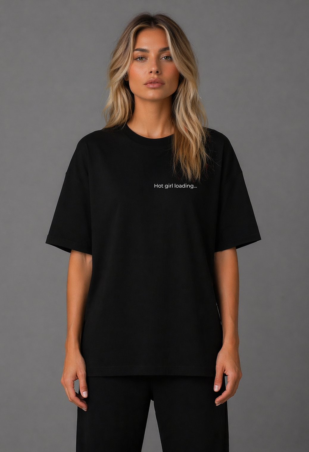 Tricou Oversized Premium Dama Hot Girl