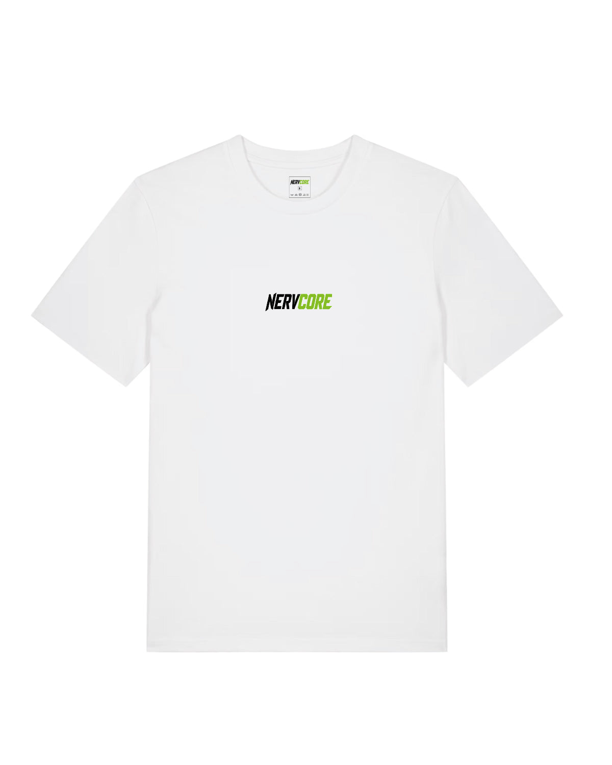 Tricou NervCore Stay Hard Alb