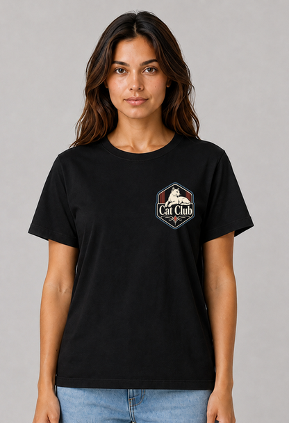Tricou Basic Dama Cat Club