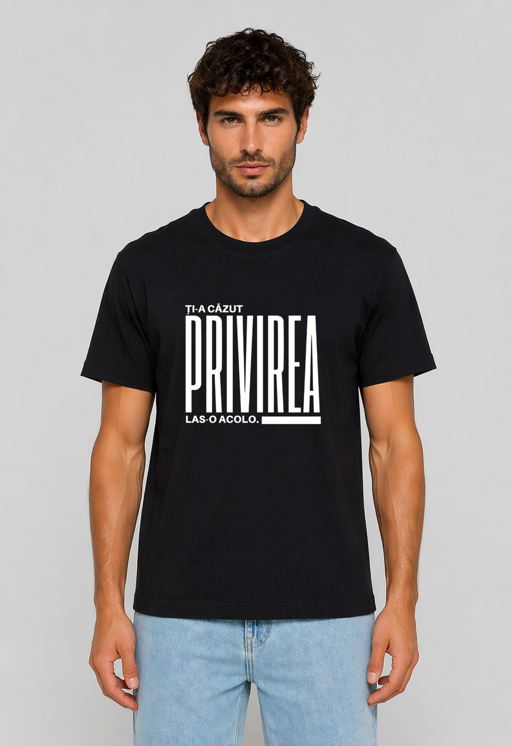 Tricou Basic Barbat Privirea