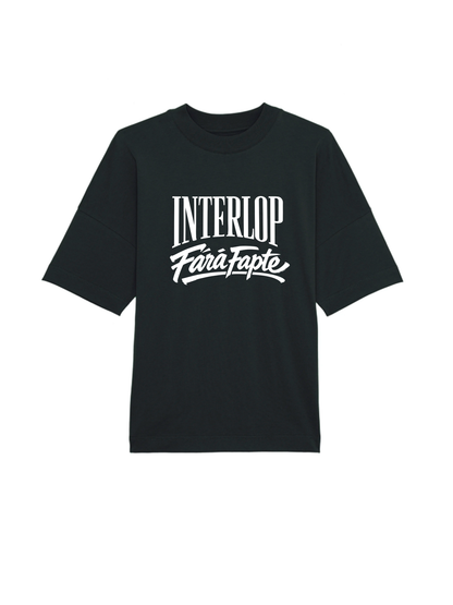 Tricou Oversized Premium Unisex Interlop fără fapte
