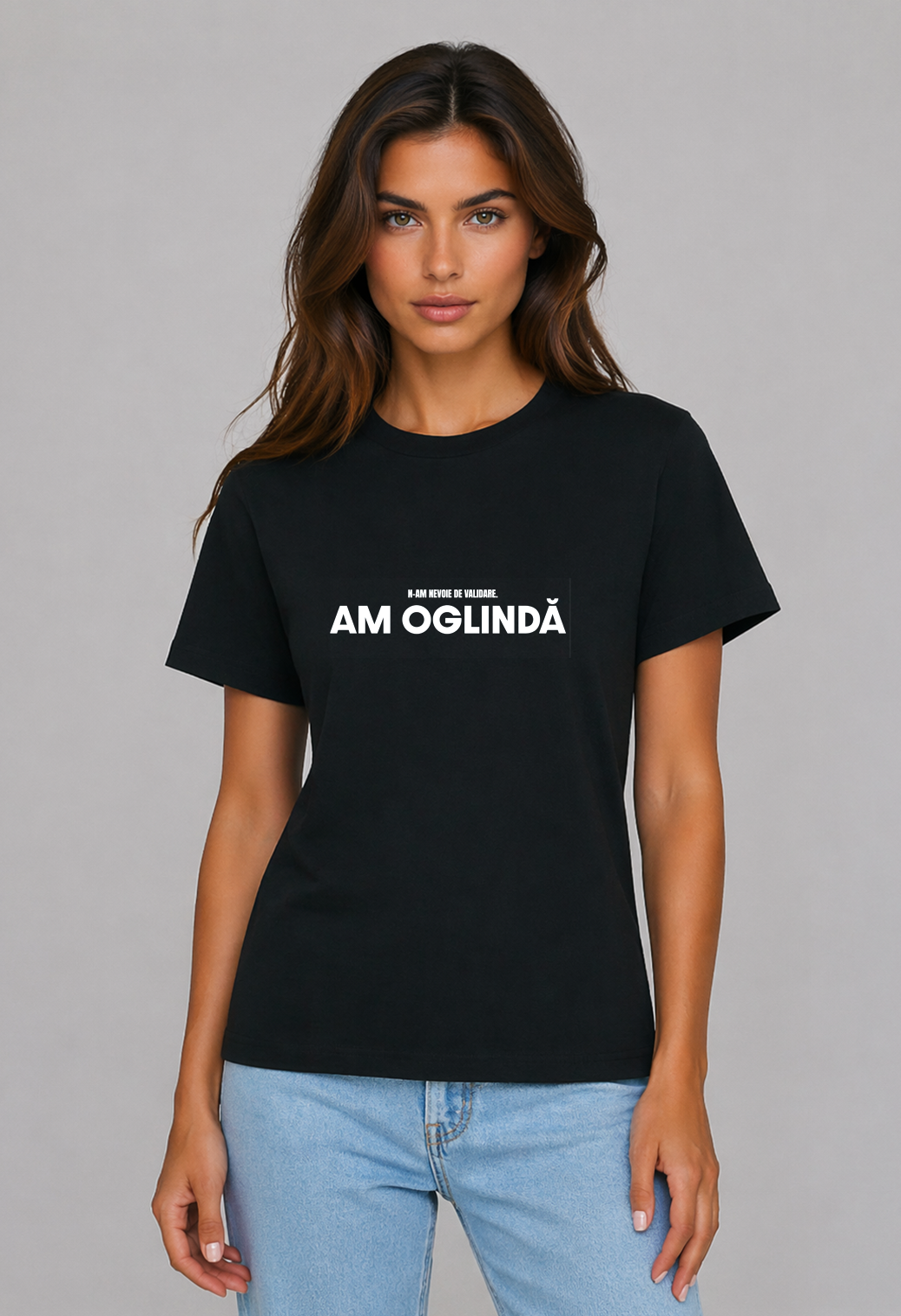 Tricou Basic Dama Am Oglinda