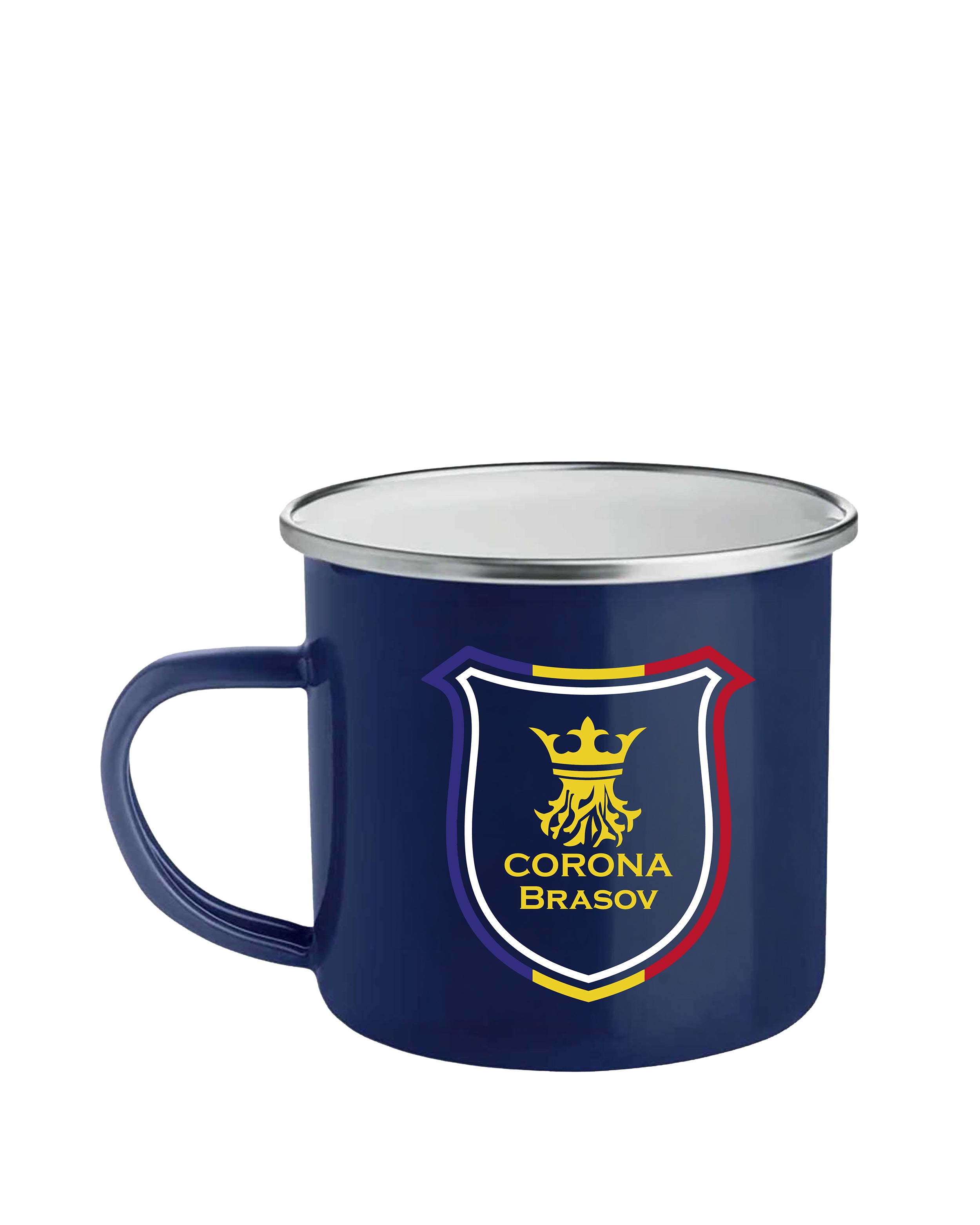Cană Emailată Corona Brașov Proudly Brașov