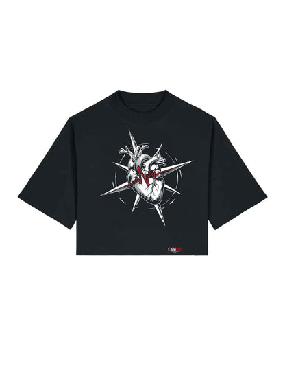 Tricou Crop Damă CCV